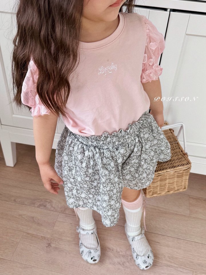 Poisson - Korean Children Fashion - #prettylittlegirls - Lucky Puff Tee - 6