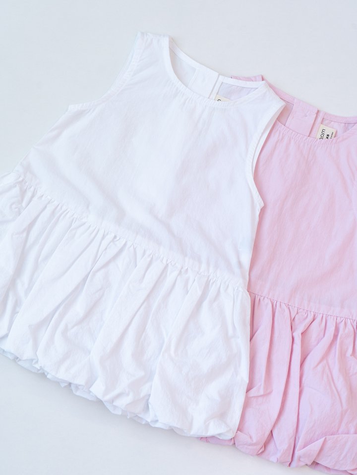 Pom - Korean Children Fashion - #discoveringself - Mini Balloon One-piece - 3