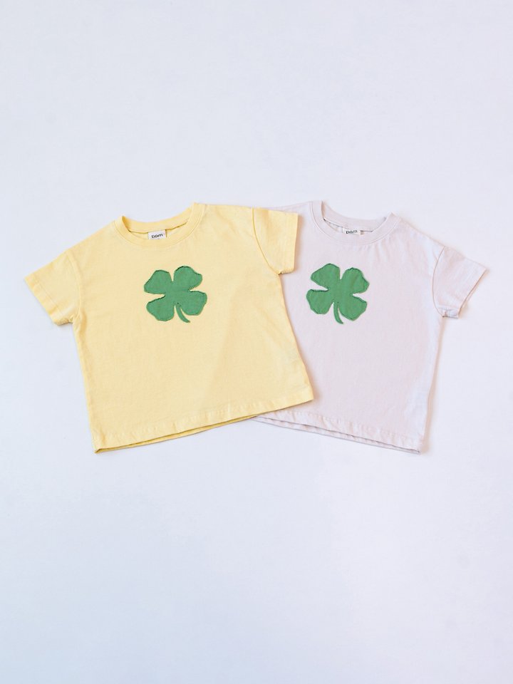 Pom - Korean Children Fashion - #littlefashionista - Lucky Tee