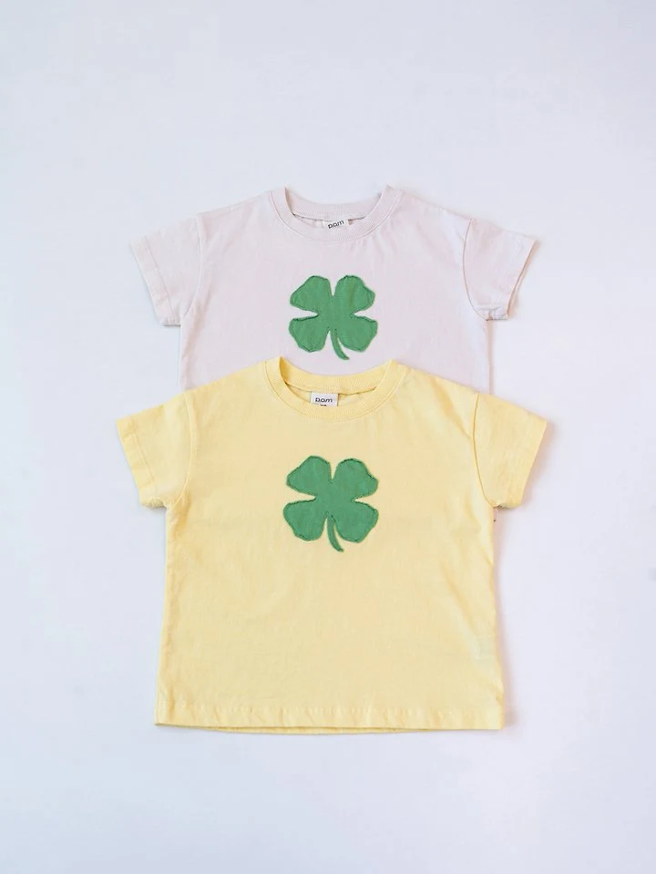 Pom - Korean Children Fashion - #magicofchildhood - Lucky Tee - 2