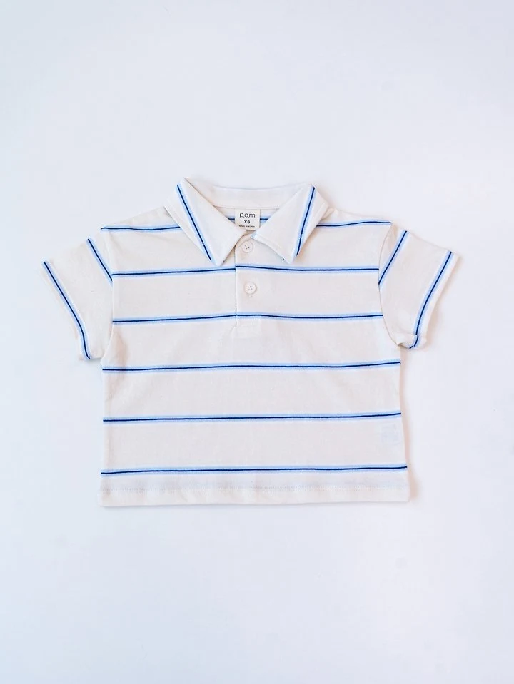 Pom - Korean Children Fashion - #minifashionista - Multi Collar Tee - 7
