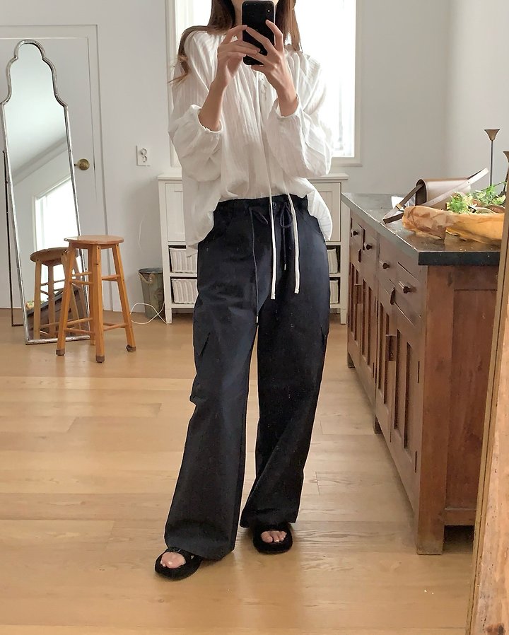 Pomelo - Korean Women Fashion - #momslook - Moel Cargo Pants - 9