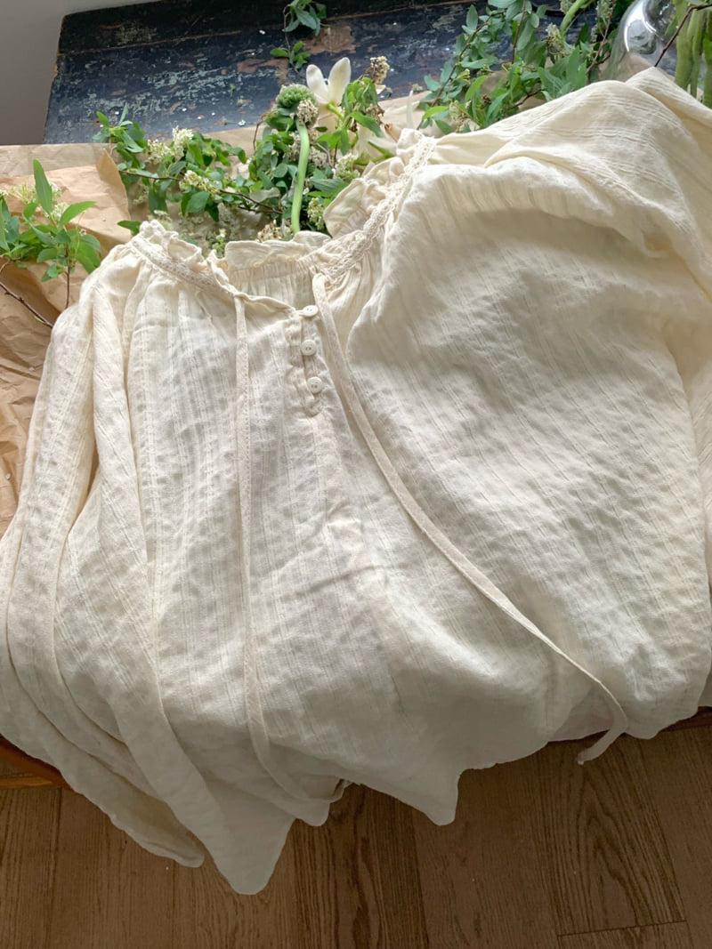 Pomelo - Korean Women Fashion - #womensfashion - Luen Lace Blouse - 12