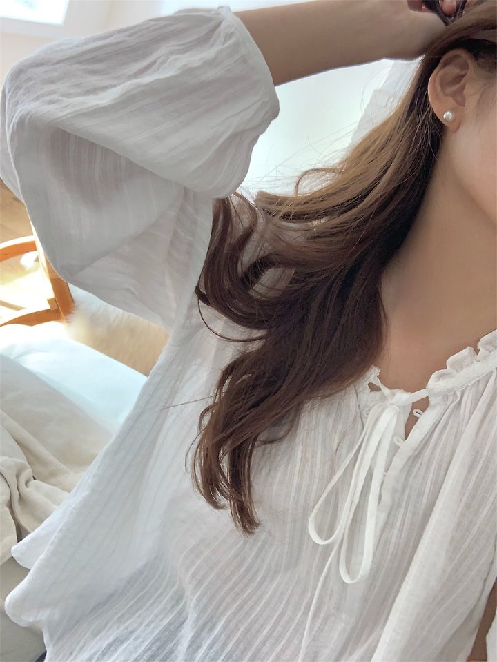 Pomelo - Korean Women Fashion - #womensfashion - Luen Lace Blouse - 2