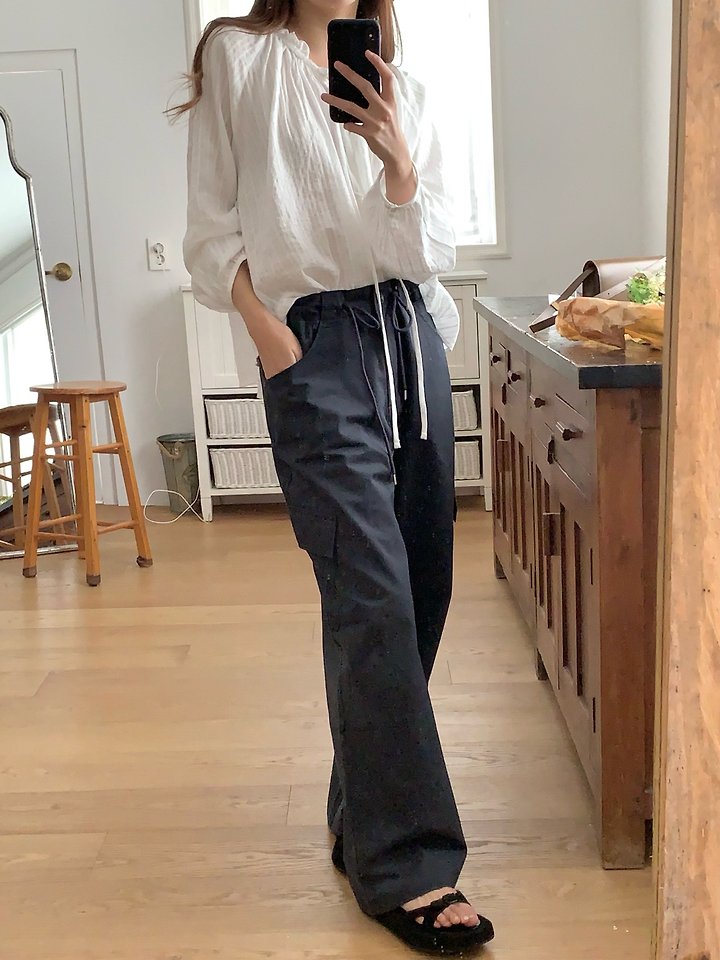 Pomelo - Korean Women Fashion - #womensfashion - Moel Cargo Pants - 10