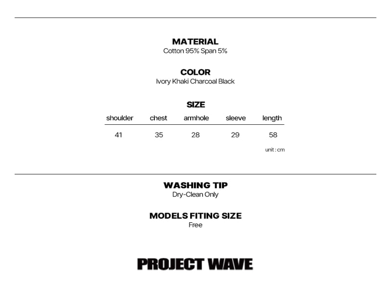 Project Wave - Korean Women Fashion - #momslook - Anba V-neck Round Tee - 5