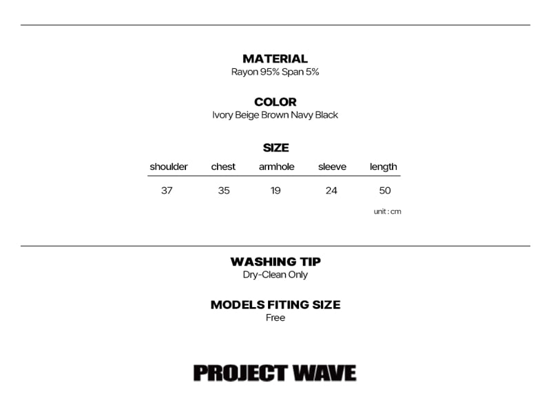 Project Wave - Korean Women Fashion - #womensfashion - Half-sleeve Lap Tee - 4