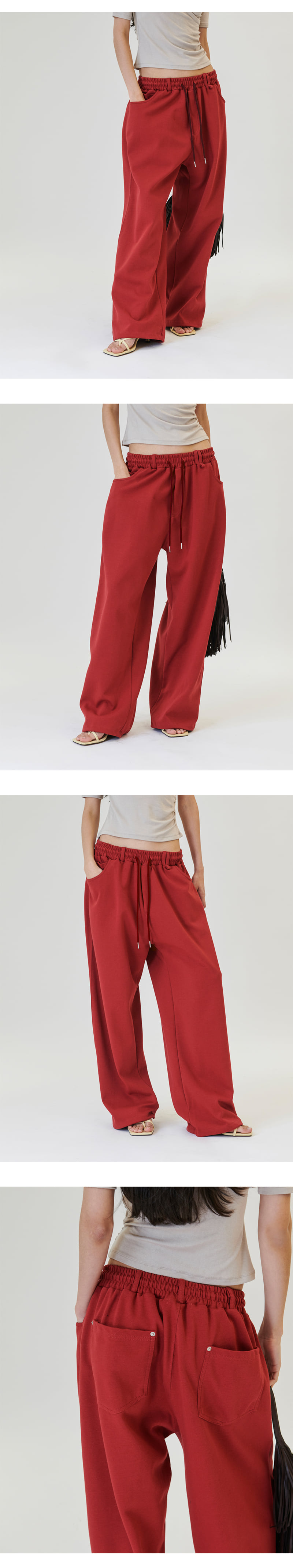 Project Wave - Korean Women Fashion - #momslook - Pinter Jogger Banding Pants - 2