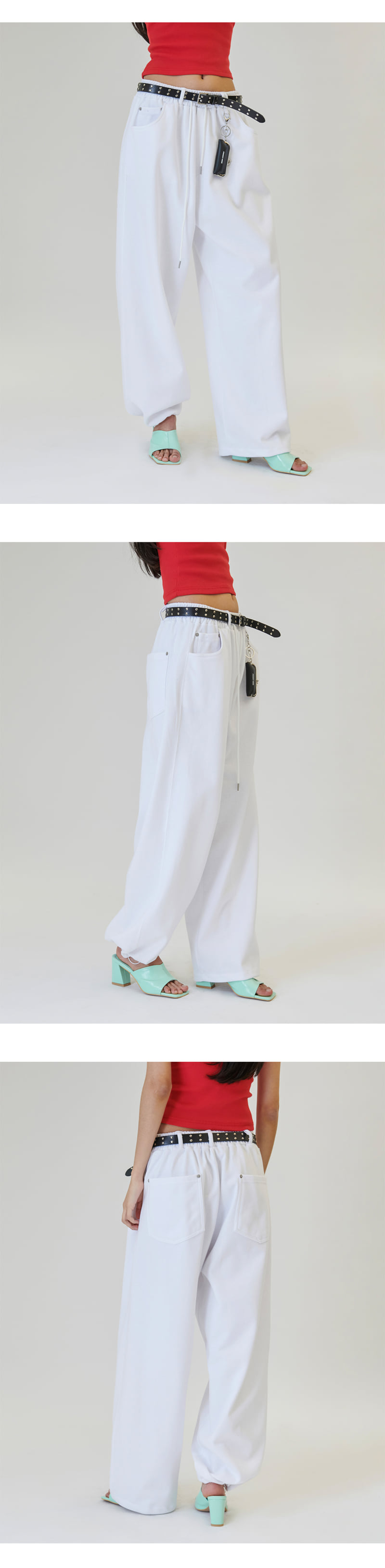 Project Wave - Korean Women Fashion - #momslook - Pinter Jogger Banding Pants - 8