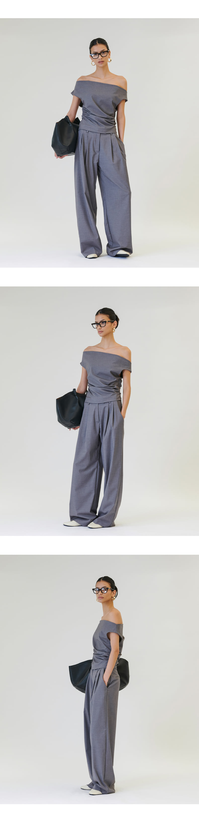 Project Wave - Korean Women Fashion - #momslook - Mare Pintuck Slacks