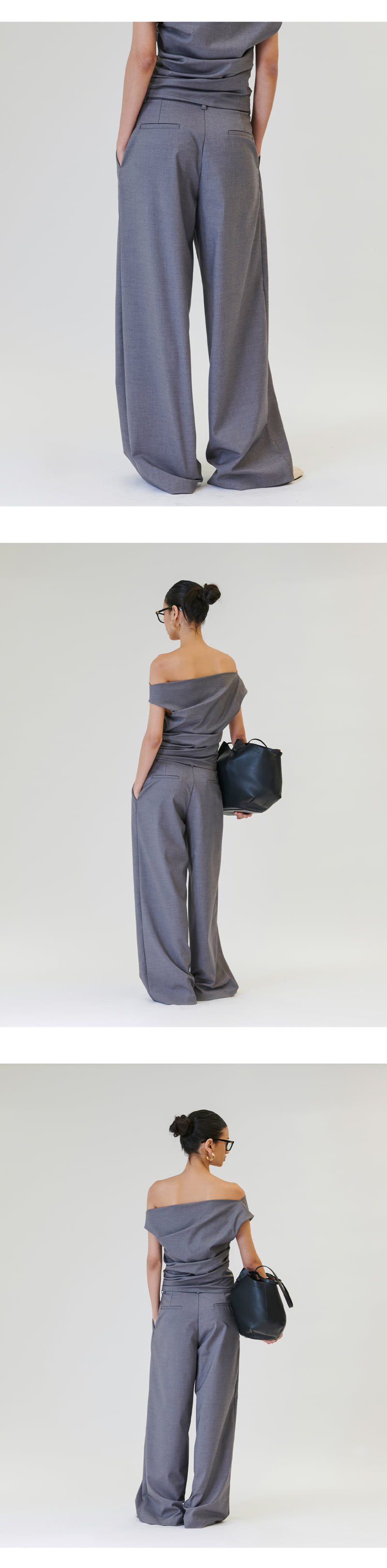 Project Wave - Korean Women Fashion - #momslook - Mare Pintuck Slacks - 3