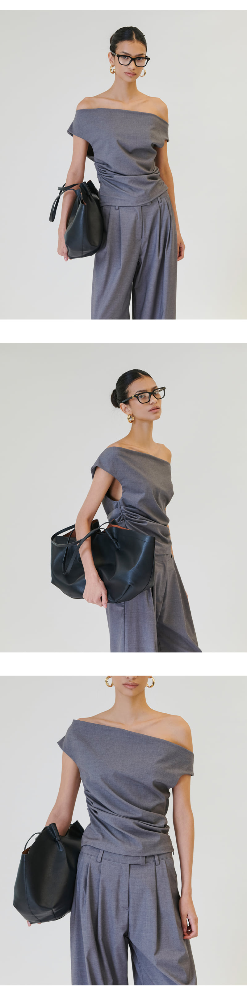 Project Wave - Korean Women Fashion - #momslook - Mare Shirring Top - 2