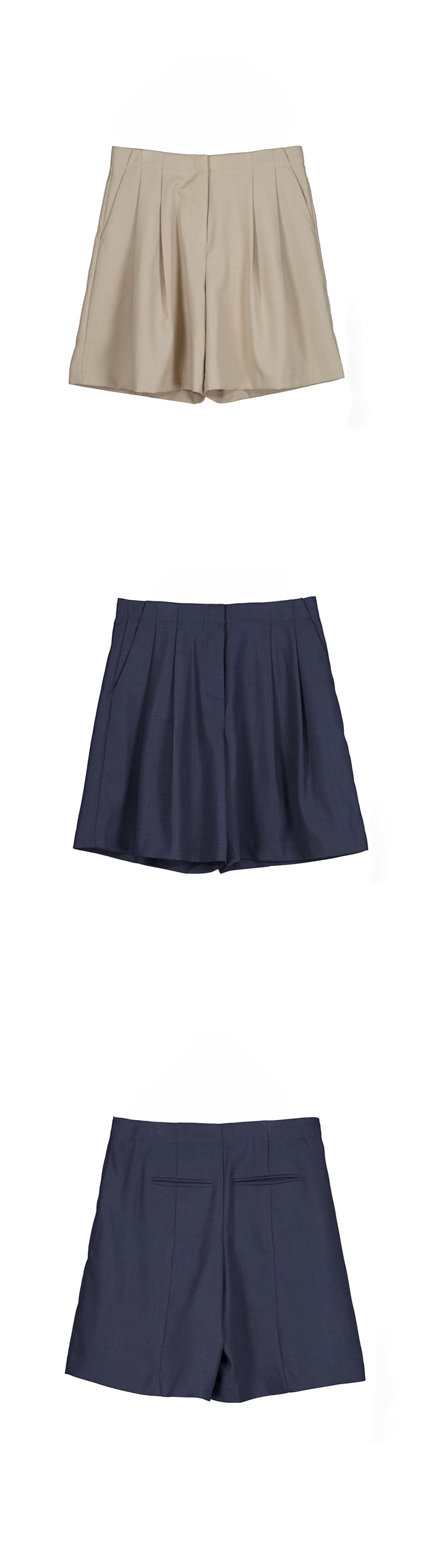 Project Wave - Korean Women Fashion - #momslook - Steel Bermuda Slacks - 3