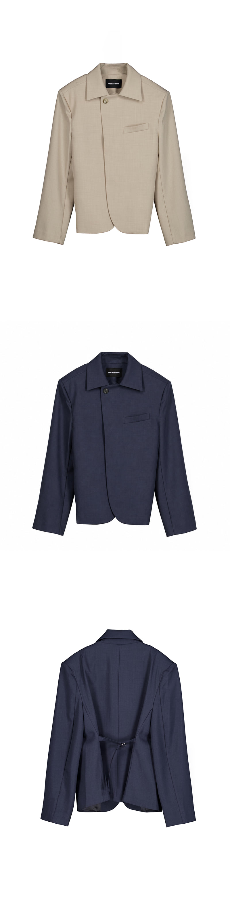 Project Wave - Korean Women Fashion - #momslook - Steel Line Jacket - 3