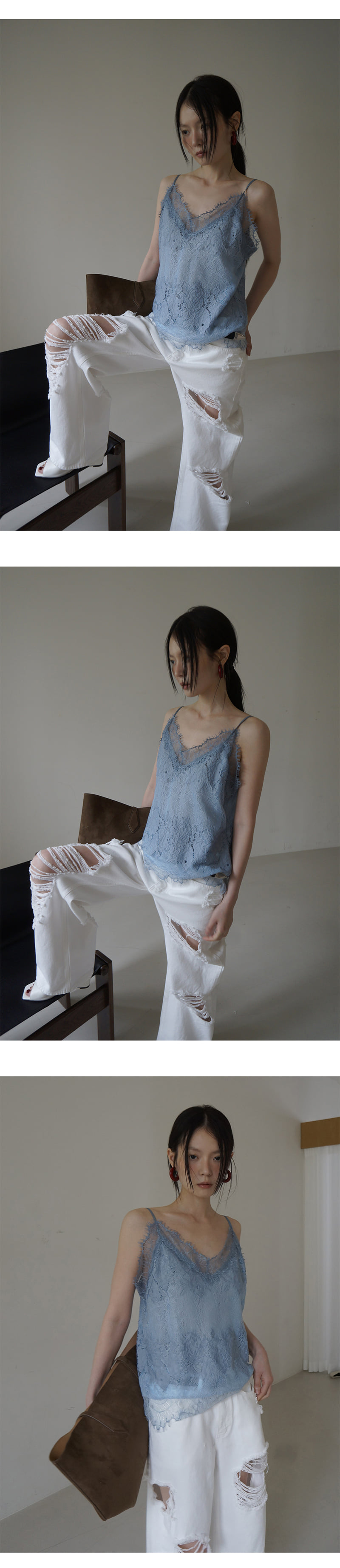 Project Wave - Korean Women Fashion - #momslook - Miu Race Top