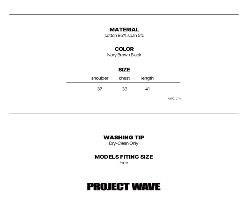 Project Wave - Korean Women Fashion - #momslook - Lay Off Top - 5