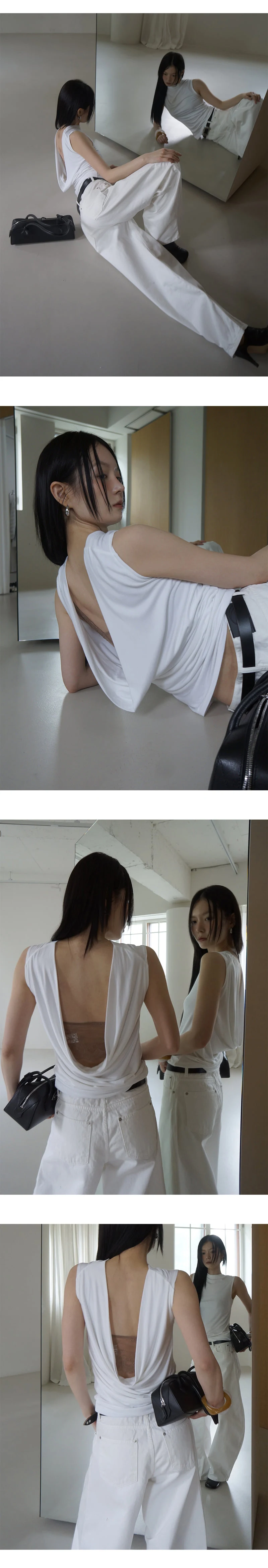 Project Wave - Korean Women Fashion - #momslook - Leaseback Drop Tee