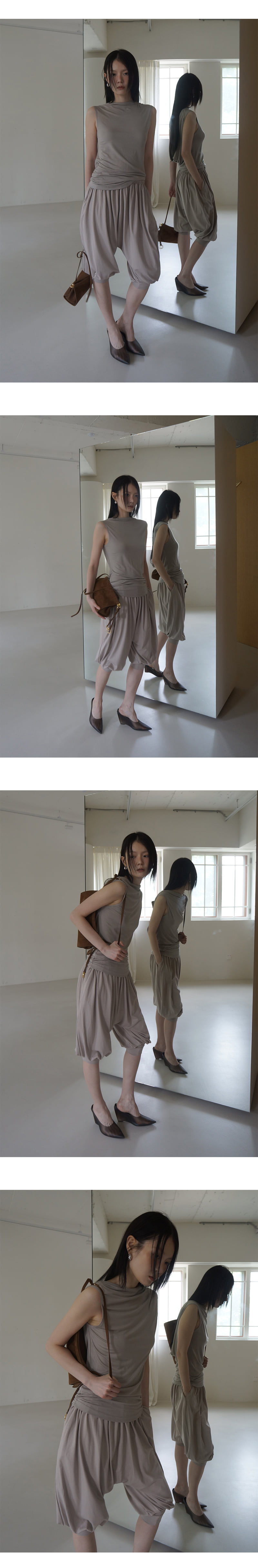 Project Wave - Korean Women Fashion - #momslook - Leaseback Drop Tee - 3