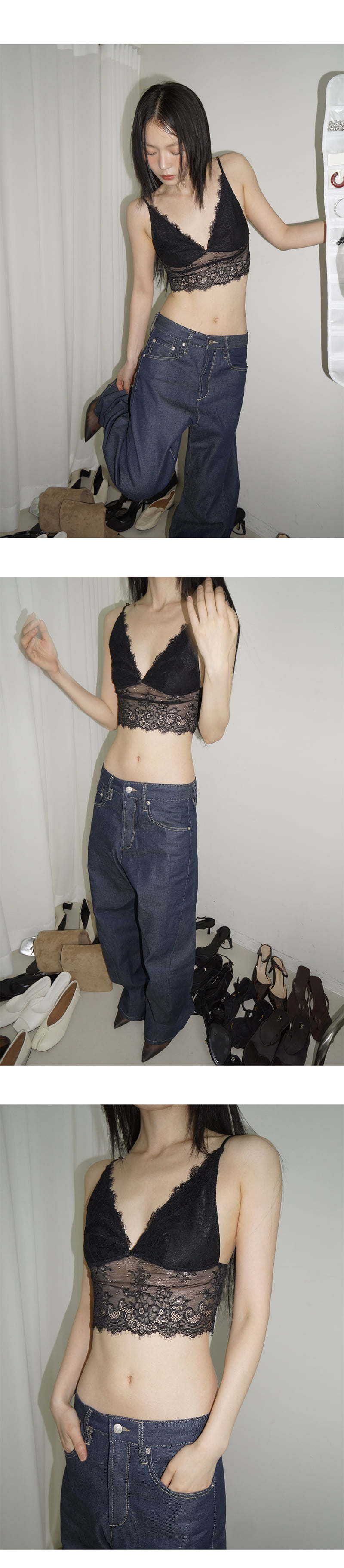 Project Wave - Korean Women Fashion - #restrostyle - Race Bra Top