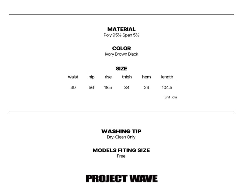 Project Wave - Korean Women Fashion - #romanticstyle - Pleated Round Banding Pants - 6