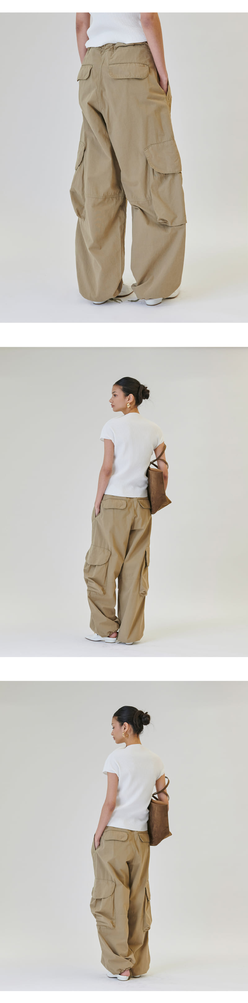 Project Wave - Korean Women Fashion - #romanticstyle - Dune Cargo Pants - 2