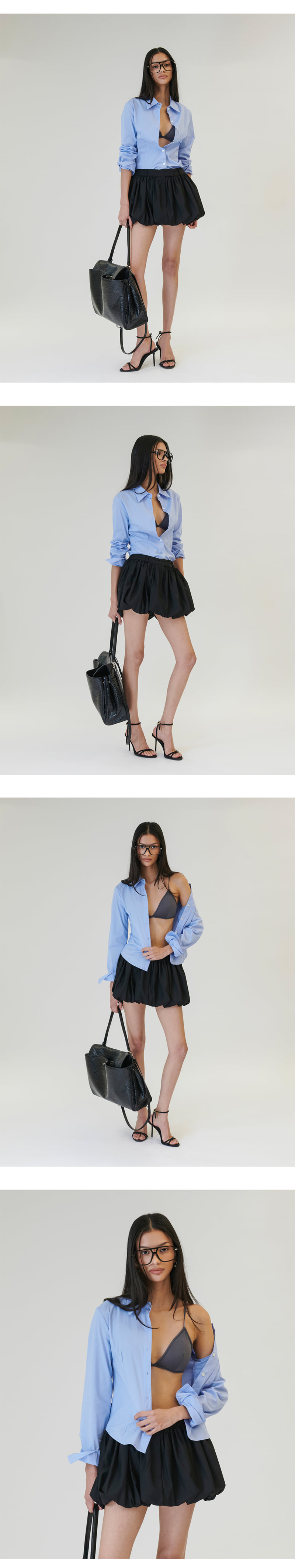 Project Wave - Korean Women Fashion - #romanticstyle - Daily Slim Shirt