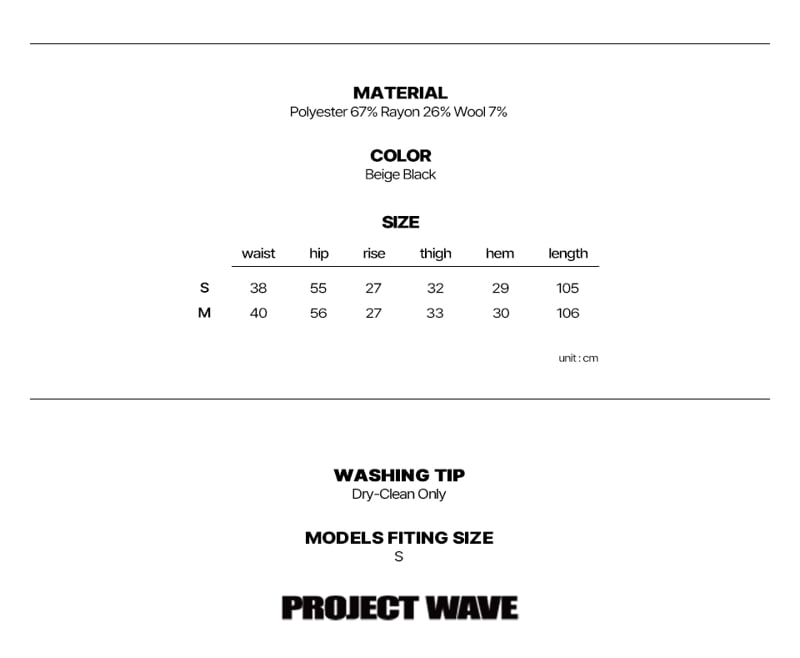 Project Wave - Korean Women Fashion - #shopsmall - Taylor Folding Pintuck Wide Slacks - 5