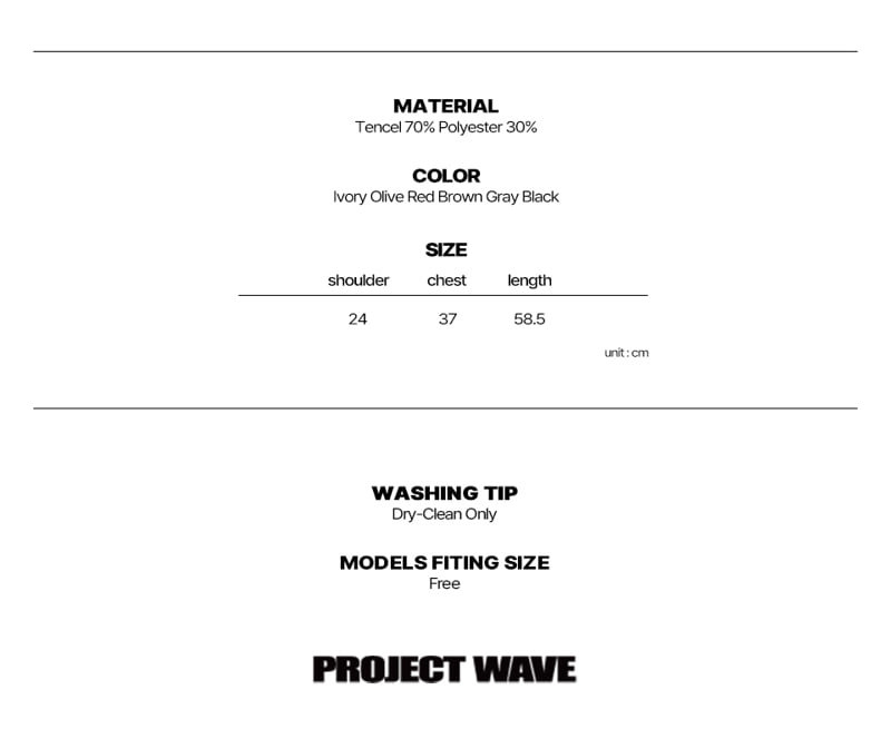 Project Wave - Korean Women Fashion - #shopsmall - Mind Sleeveless Top - 6