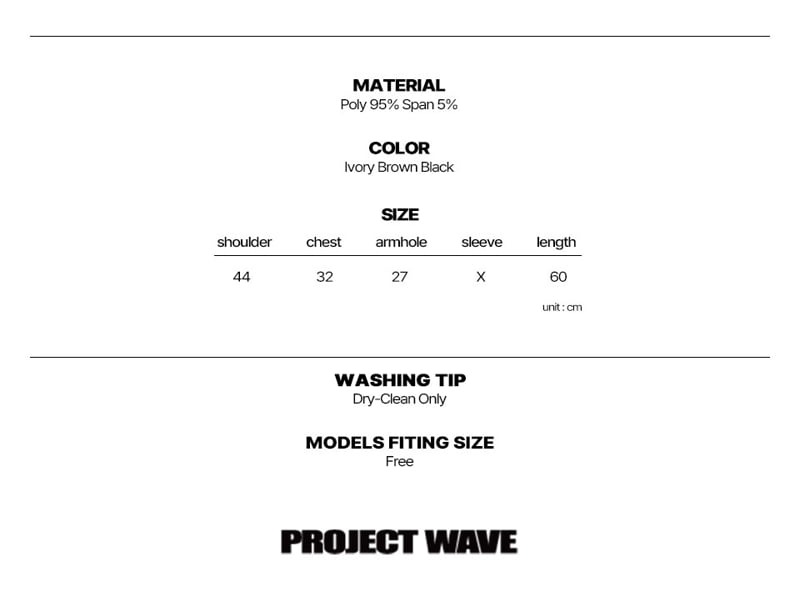 Project Wave - Korean Women Fashion - #shopsmall - Pleated Sleeveless Top - 6