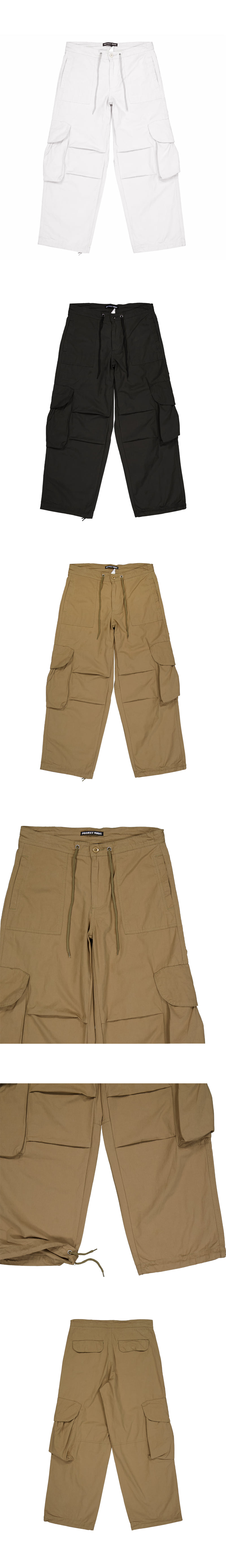 Project Wave - Korean Women Fashion - #shopsmall - Dune Cargo Pants - 4
