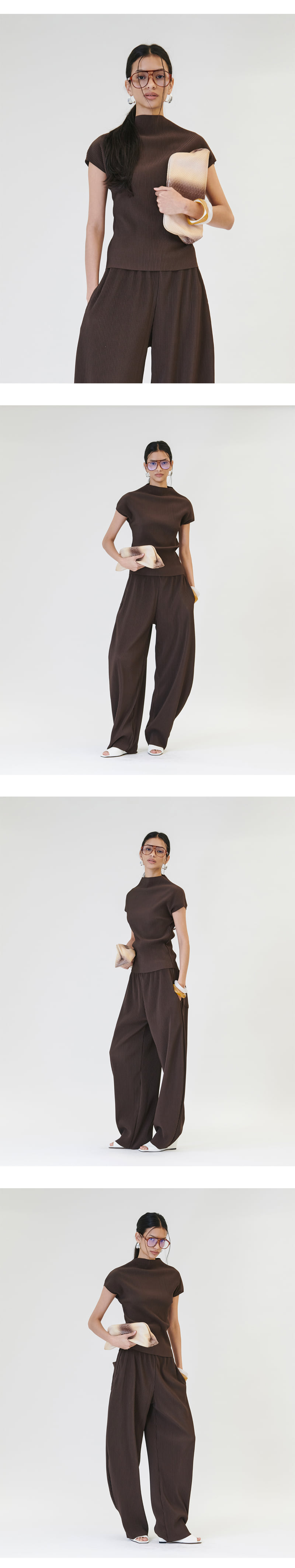 Project Wave - Korean Women Fashion - #vintageinspired - Pleated Sleeveless Top