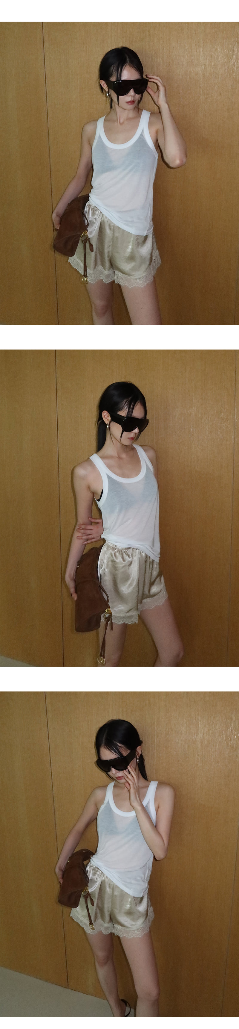 Project Wave - Korean Women Fashion - #vintagekidsstyle - Mind Sleeveless Top - 2