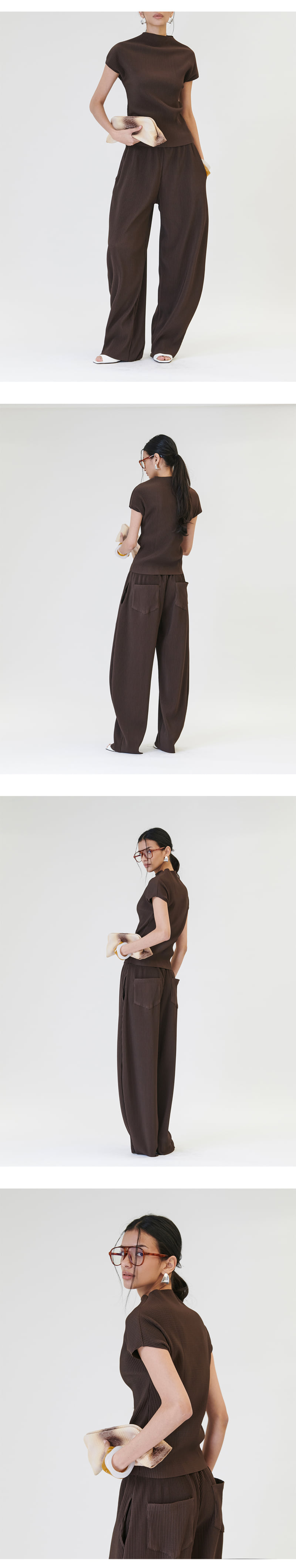 Project Wave - Korean Women Fashion - #vintagekidsstyle - Pleated Sleeveless Top - 2