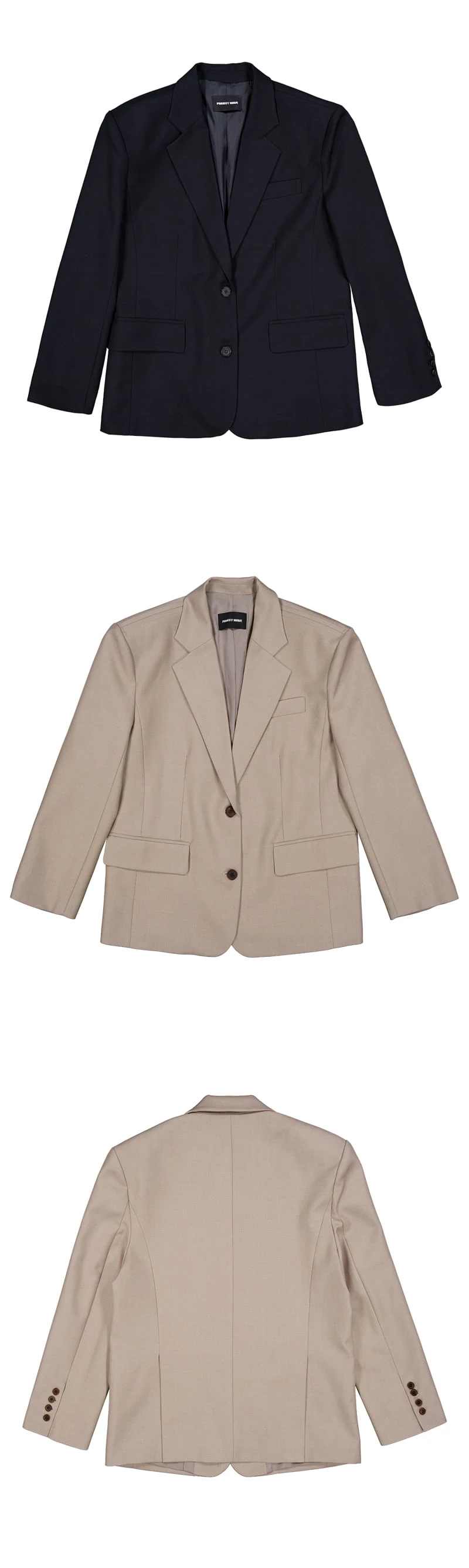 Project Wave - Korean Women Fashion - #womensfashion - Taylor Wire Over Jacket - 5
