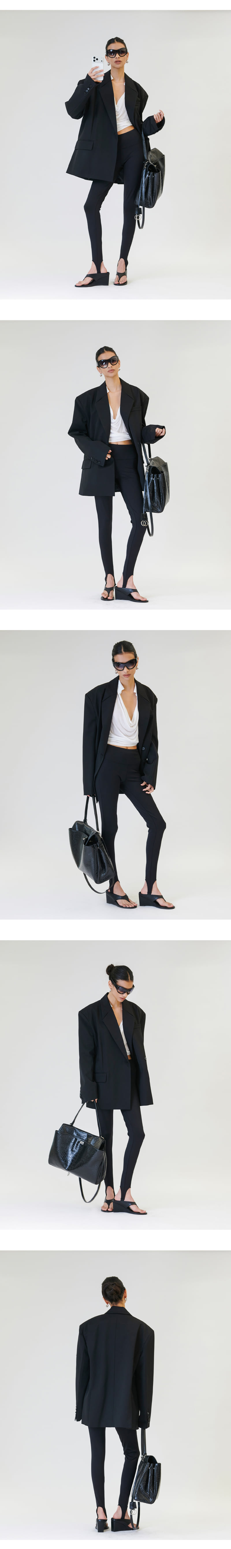 Project Wave - Korean Women Fashion - #womensfashion - Move Long Ring Leggings - 3