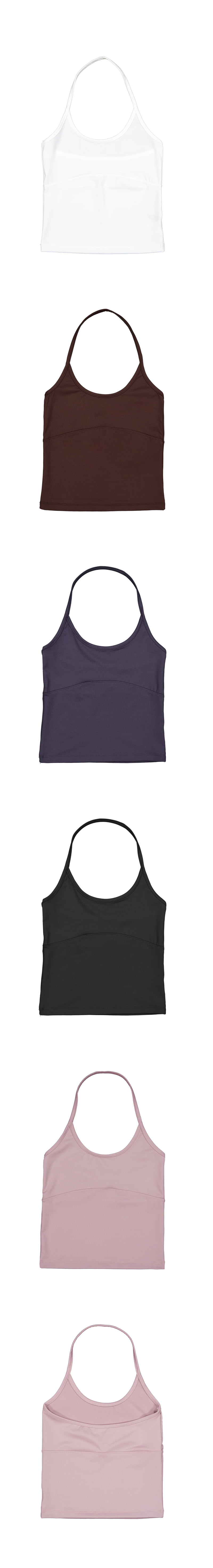 Project Wave - Korean Women Fashion - #womensfashion - Line Halter Sleeveless - 5