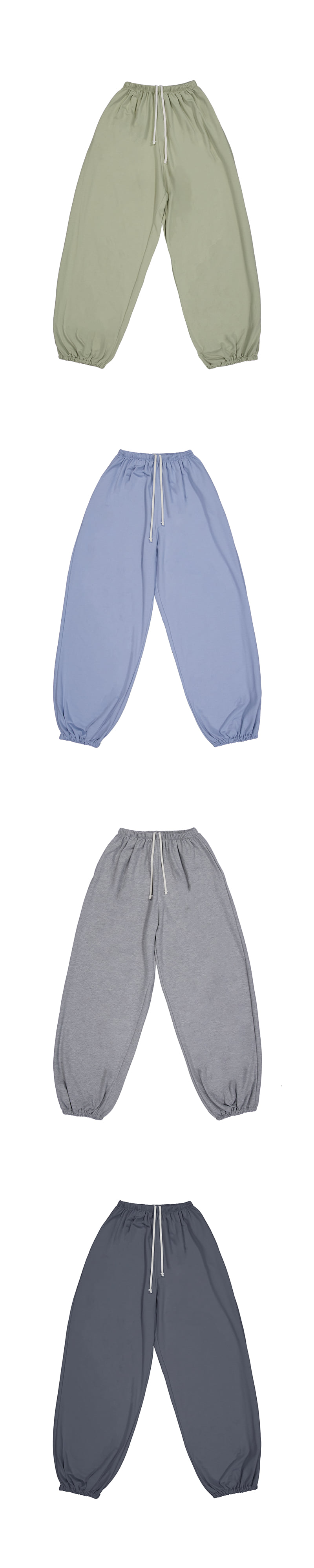 Project Wave - Korean Women Fashion - #momslook - Shirring Color Banding Pants - 4