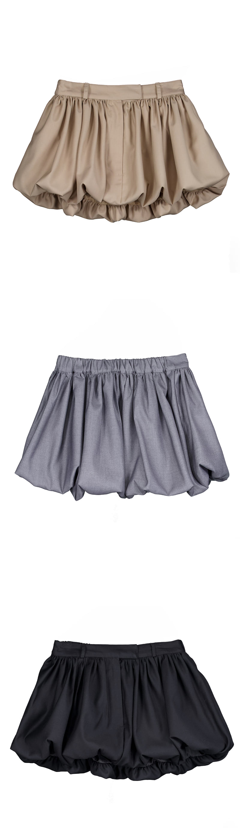 Project Wave - Korean Women Fashion - #womensfashion - Reno Balloon Short Skirt - 7