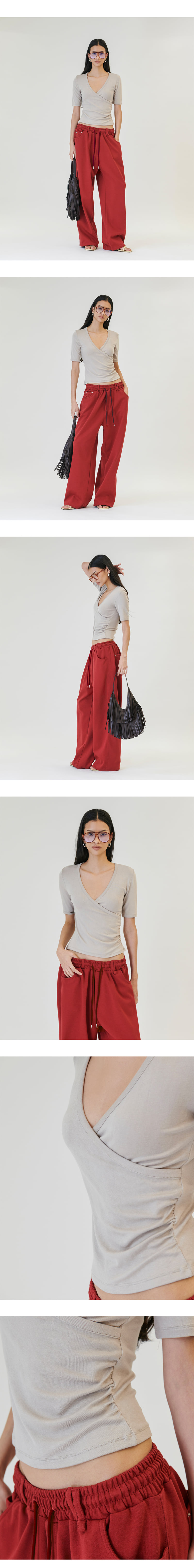 Project Wave - Korean Women Fashion - #womensfashion - Pinter Jogger Banding Pants