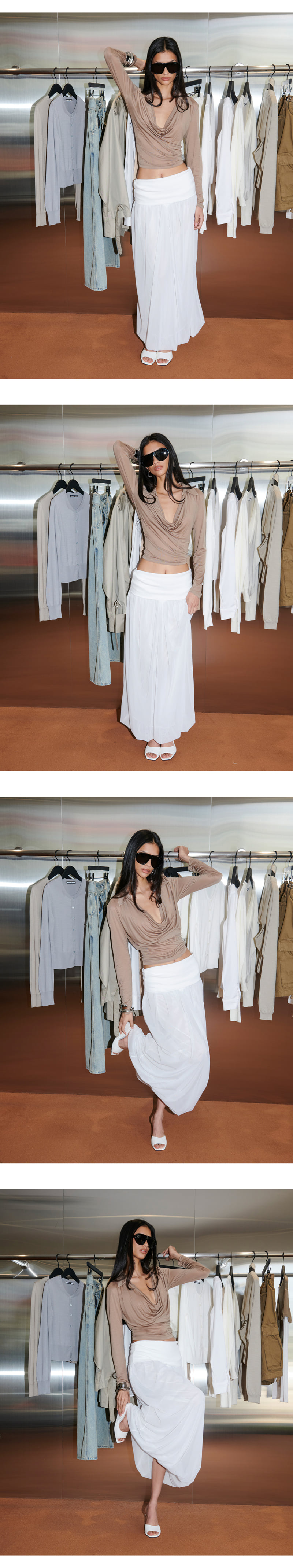 Project Wave - Korean Women Fashion - #womensfashion - Cent Balloon Long Skirt - 2