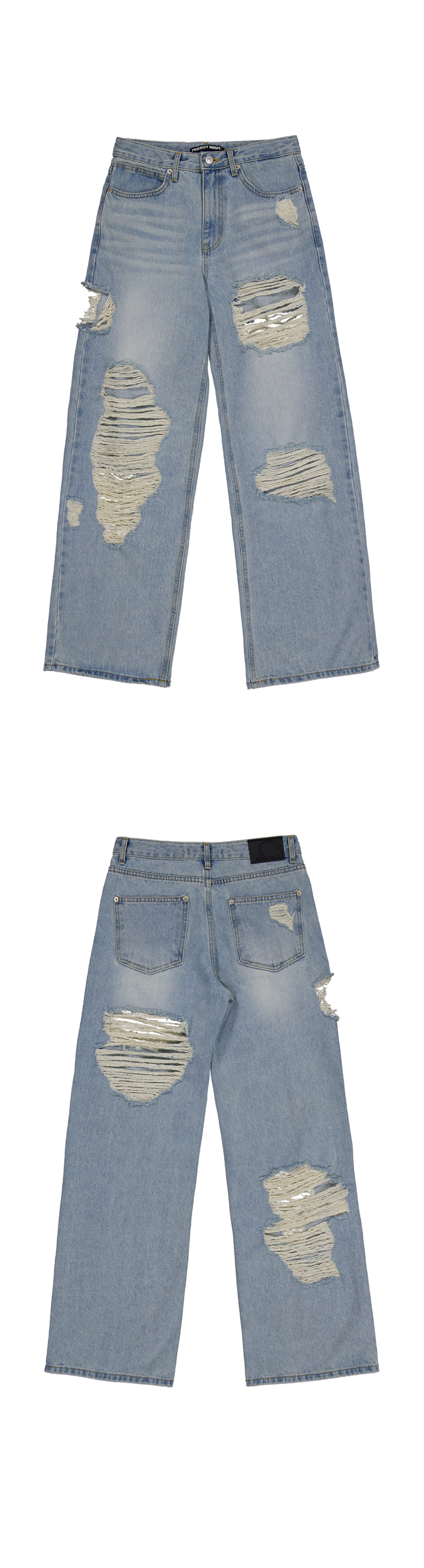 Project Wave - Korean Women Fashion - #womensfashion - Vintage Wide Pants - 10