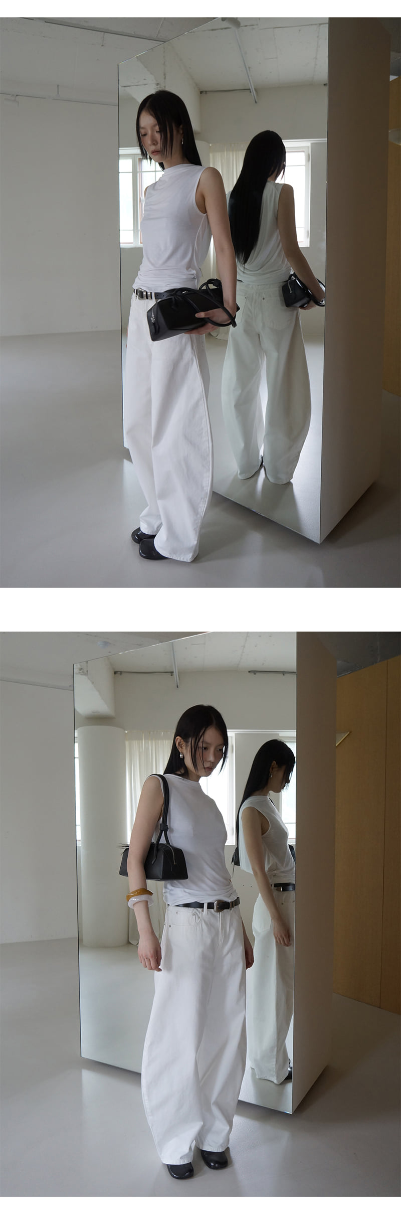 Project Wave - Korean Women Fashion - #womensfashion - Leaseback Drop Tee - 2