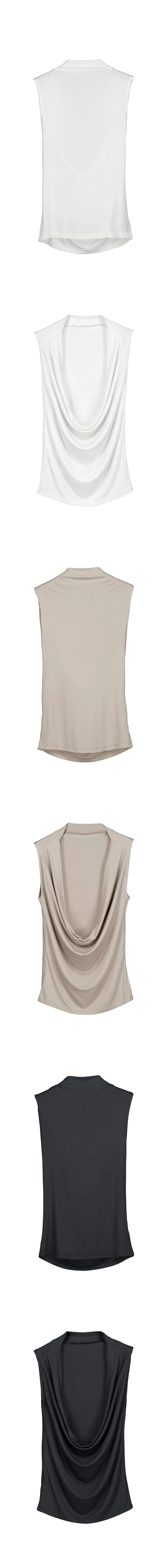 Project Wave - Korean Women Fashion - #womensfashion - Leaseback Drop Tee - 6