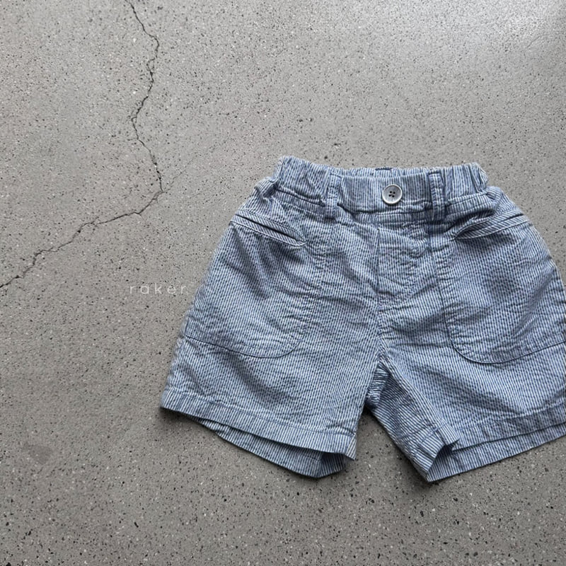 Raker - Korean Children Fashion - #fashionkids - Rib Pocket Shorts - 3