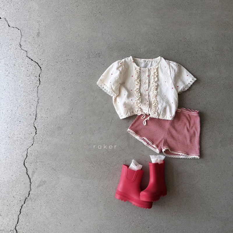 Raker - Korean Children Fashion - #littlefashionista - Coco Stripe Shorts - 7