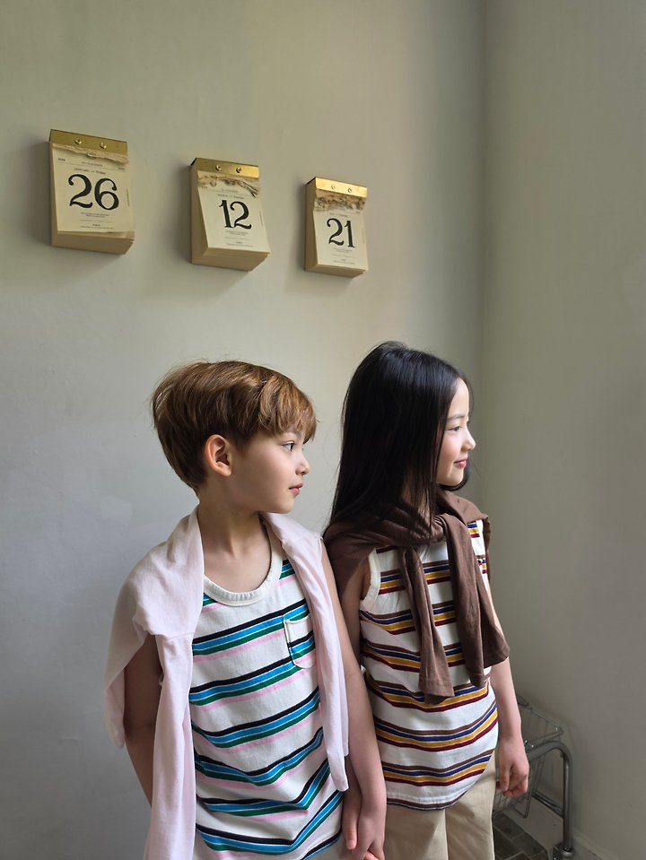 Raleelounge - Korean Children Fashion - #Kfashion4kids - J Pocket Sleeveless - 9