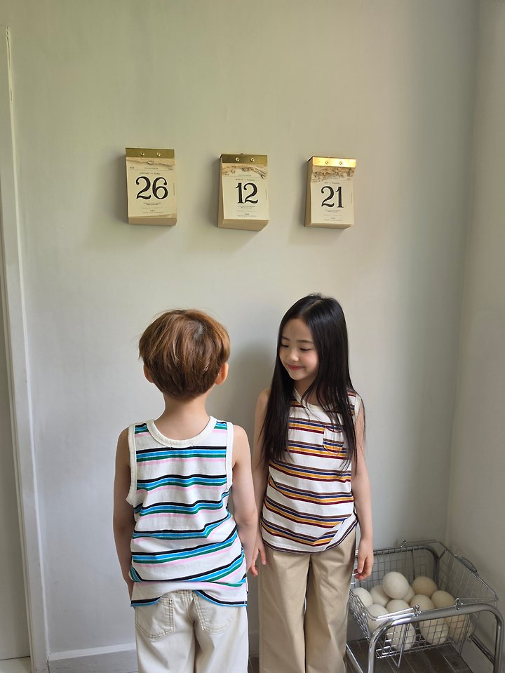 Raleelounge - Korean Children Fashion - #childofig - J Pocket Sleeveless
