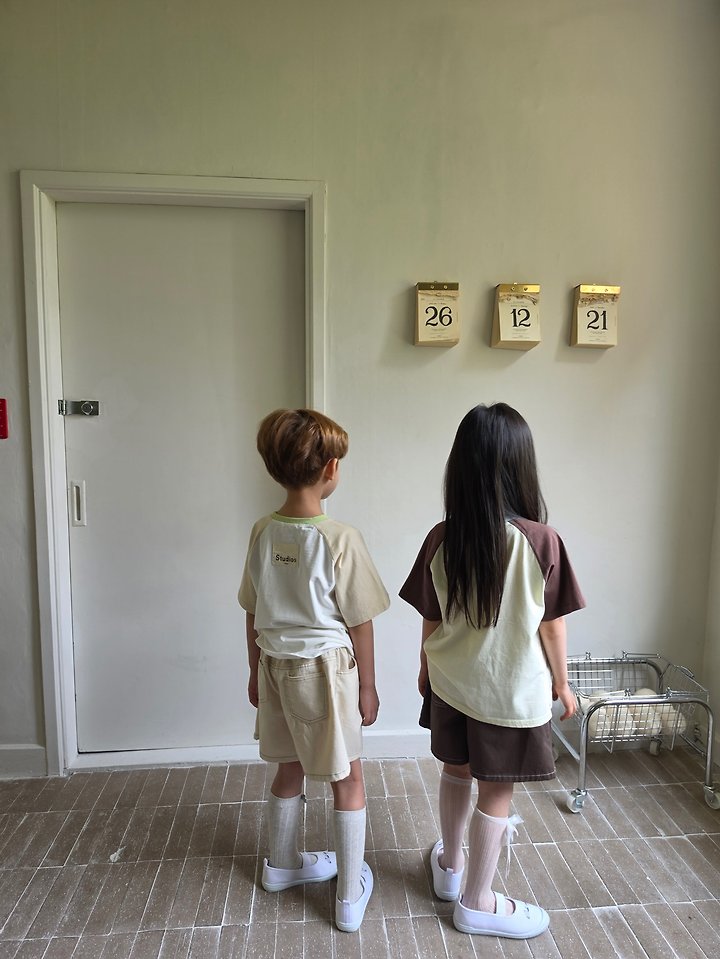 Raleelounge - Korean Children Fashion - #childofig - Color Raglan Tee - 7