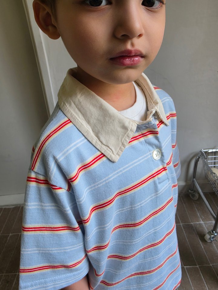 Raleelounge - Korean Children Fashion - #childrensboutique - Apple Collar Tee - 10