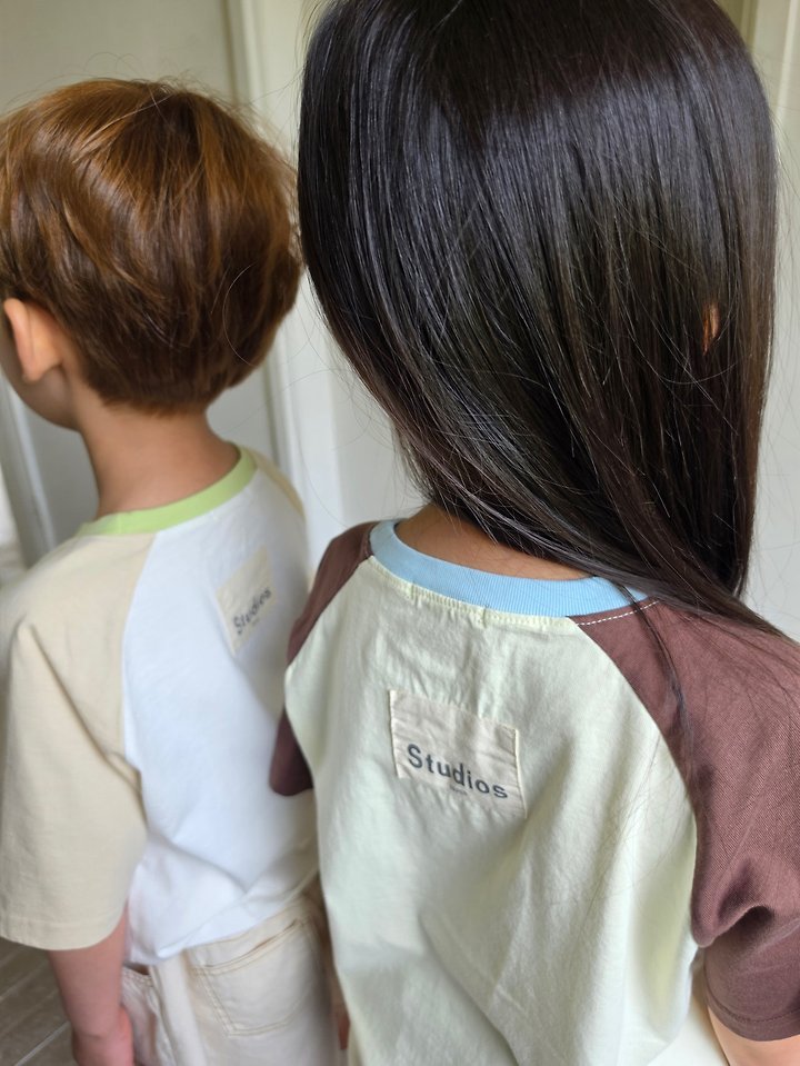 Raleelounge - Korean Children Fashion - #designkidswear - Color Raglan Tee - 9